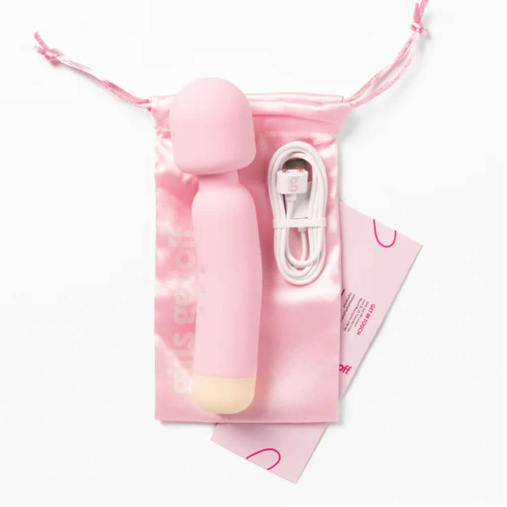 Pink 16.8 cm USB Rechargeable Massage Wand